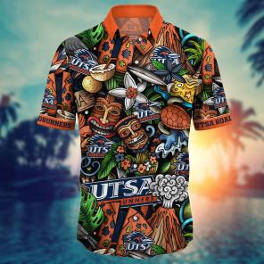 UTSA Roadrunners NCAA Flower Hawaii Shirt For Fans Ver 14