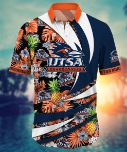 UTSA Roadrunners NCAA Flower Hawaii Shirt For Fans Ver 15