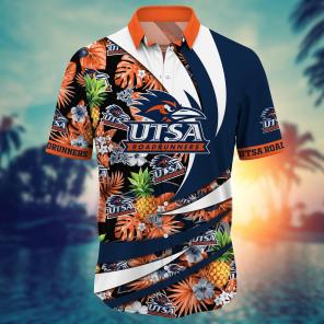 UTSA Roadrunners NCAA Flower Hawaii Shirt For Fans Ver 15