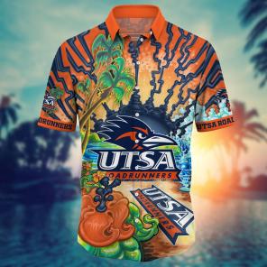 UTSA Roadrunners NCAA Flower Hawaii Shirt For Fans Ver 17