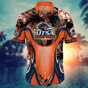 UTSA Roadrunners NCAA Flower Hawaii Shirt For Fans Ver 22
