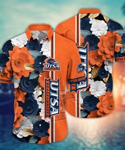 UTSA Roadrunners NCAA Flower Hawaii Shirt For Fans Ver 23