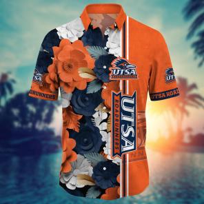 UTSA Roadrunners NCAA Flower Hawaii Shirt For Fans Ver 23