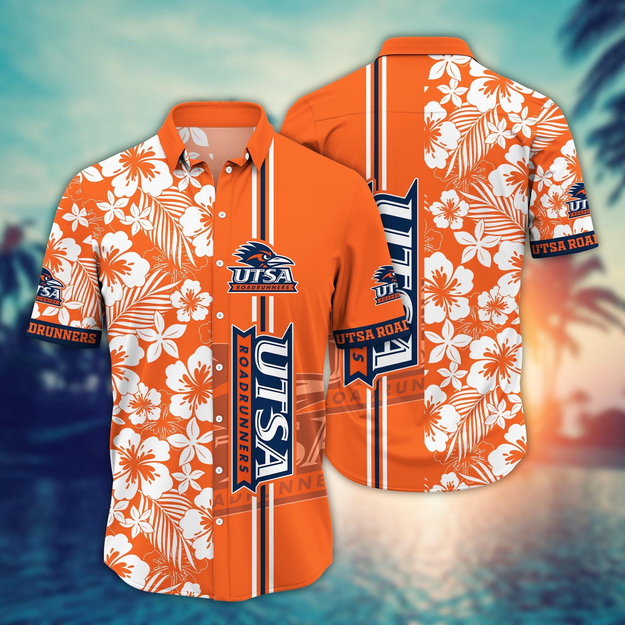 UTSA Roadrunners NCAA Flower Hawaii Shirt For Fans Ver 25