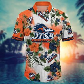 UTSA Roadrunners NCAA Flower Hawaii Shirt For Fans Ver 27