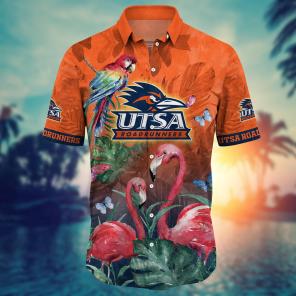 UTSA Roadrunners NCAA Flower Hawaii Shirt For Fans Ver 28