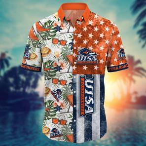 UTSA Roadrunners NCAA Flower Hawaii Shirt For Fans Ver 29