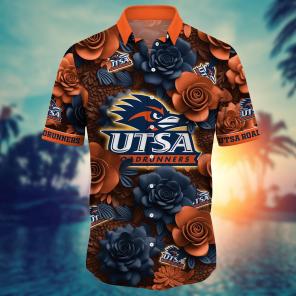UTSA Roadrunners NCAA Flower Hawaii Shirt For Fans Ver 3