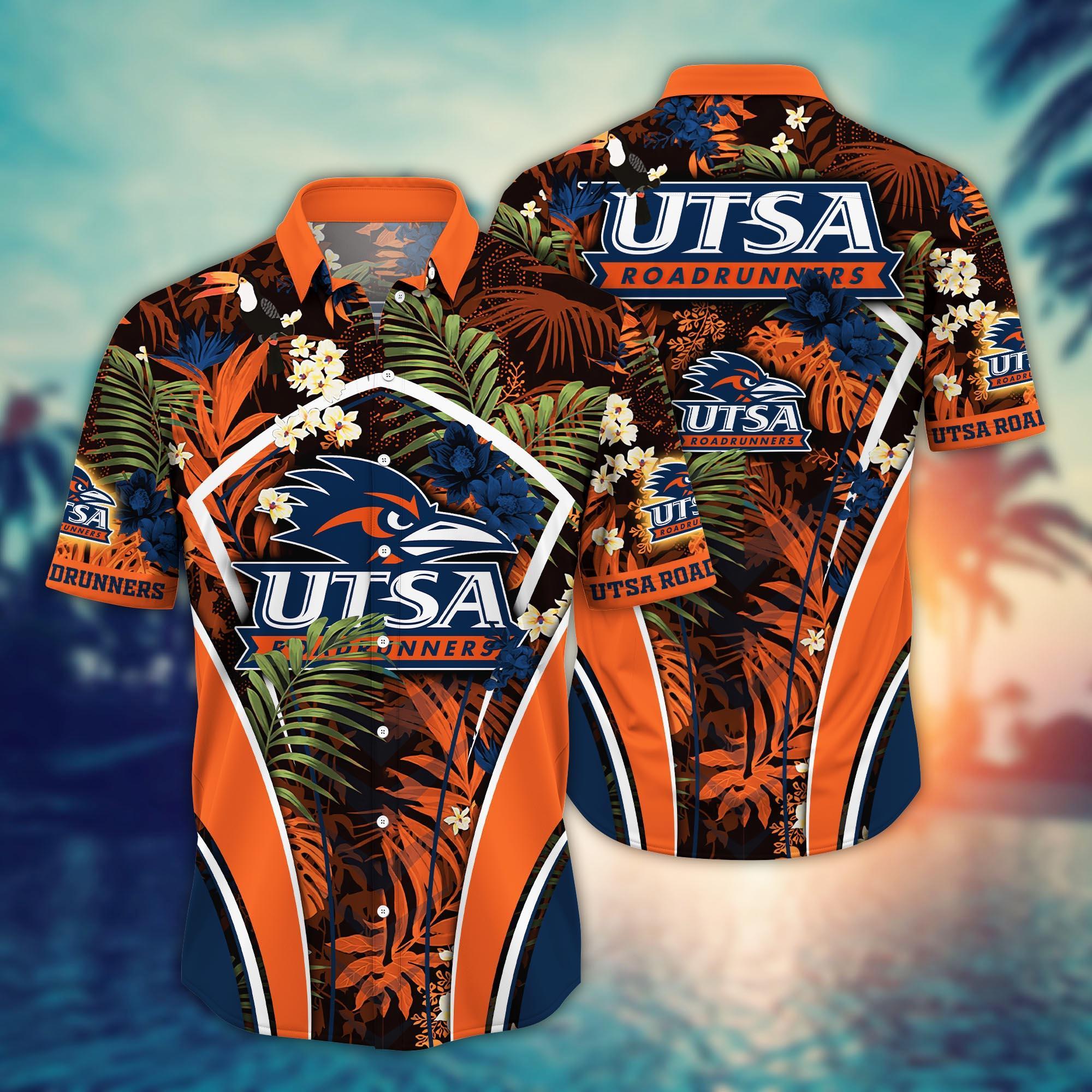 UTSA Roadrunners NCAA Flower Hawaii Shirt For Fans Ver 31