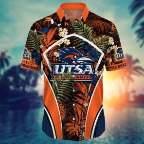 UTSA Roadrunners NCAA Flower Hawaii Shirt For Fans Ver 31