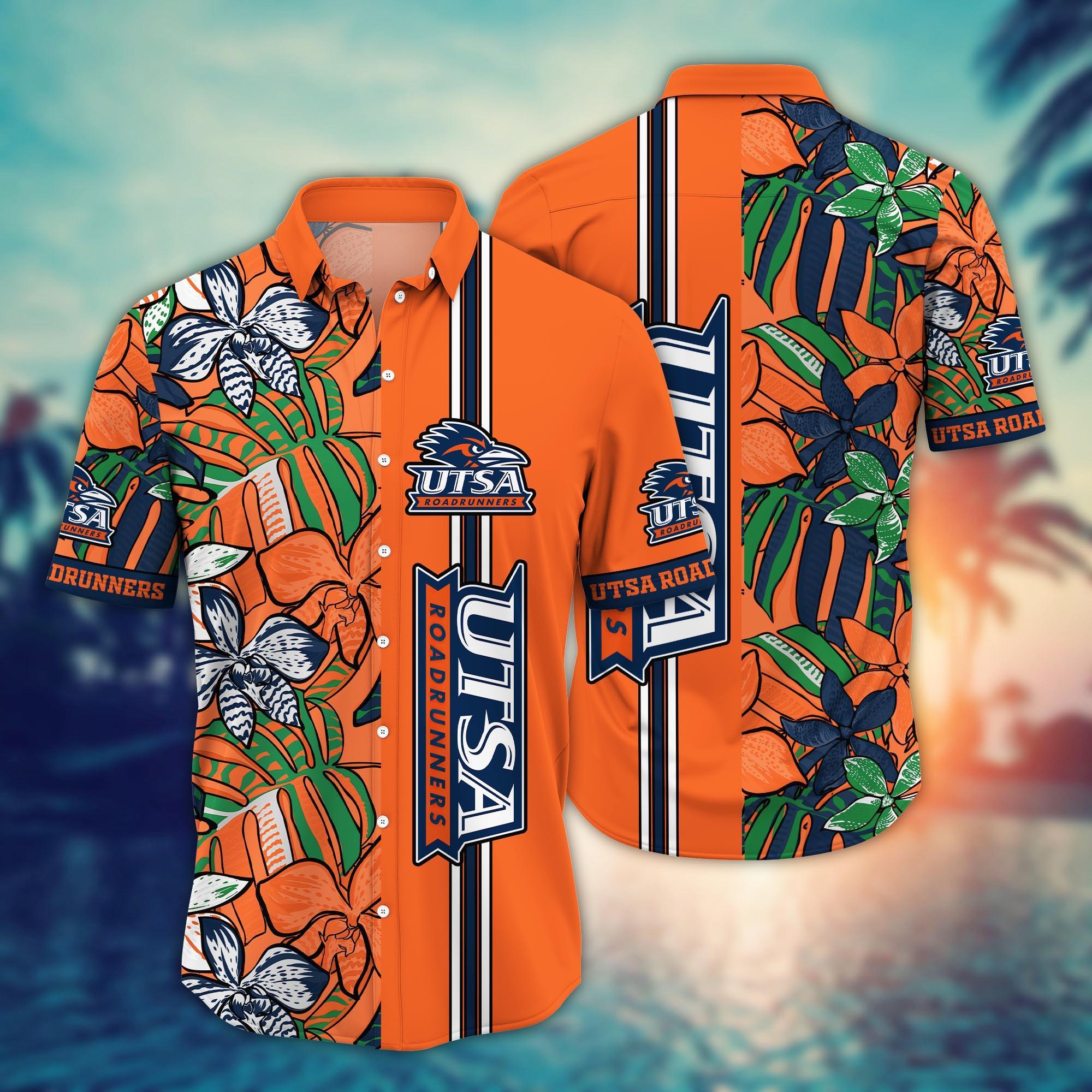 UTSA Roadrunners NCAA Flower Hawaii Shirt For Fans Ver 32