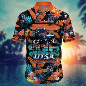 UTSA Roadrunners NCAA Flower Hawaii Shirt For Fans Ver 34