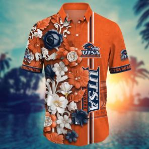 UTSA Roadrunners NCAA Flower Hawaii Shirt For Fans Ver 36