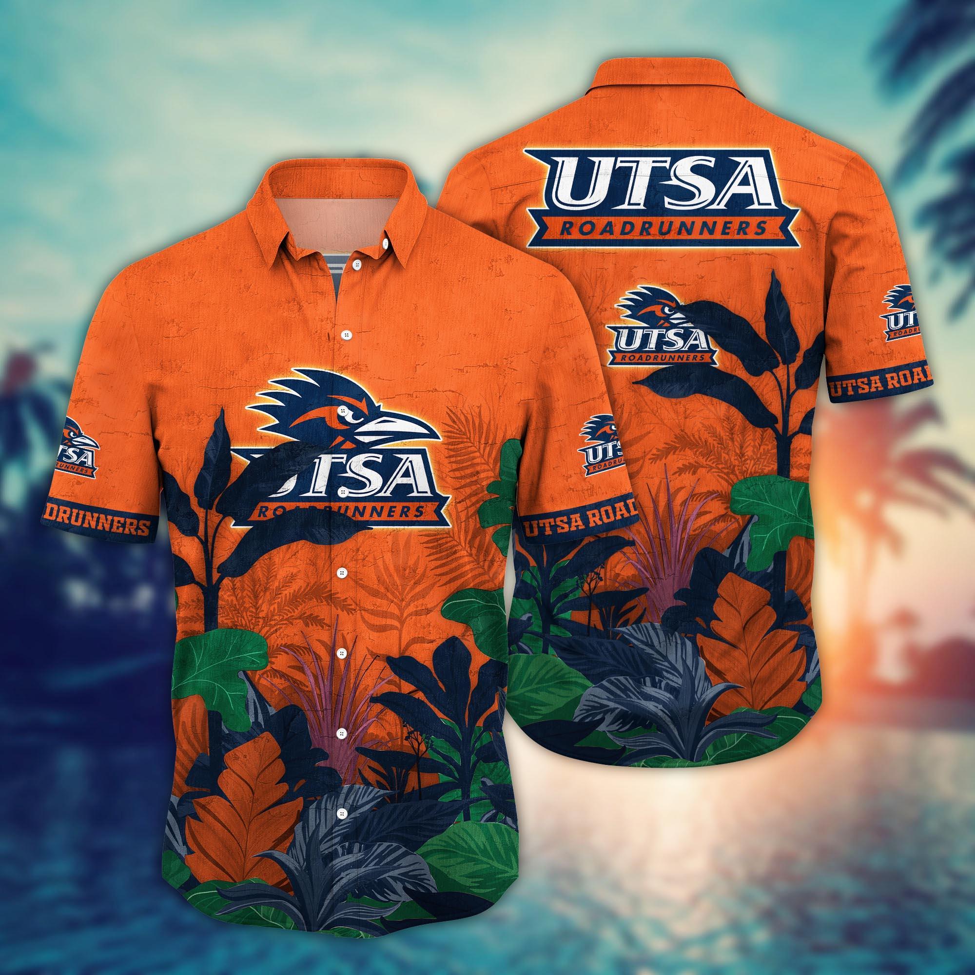 UTSA Roadrunners NCAA Flower Hawaii Shirt For Fans Ver 4