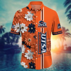 UTSA Roadrunners NCAA Flower Hawaii Shirt For Fans Ver 5