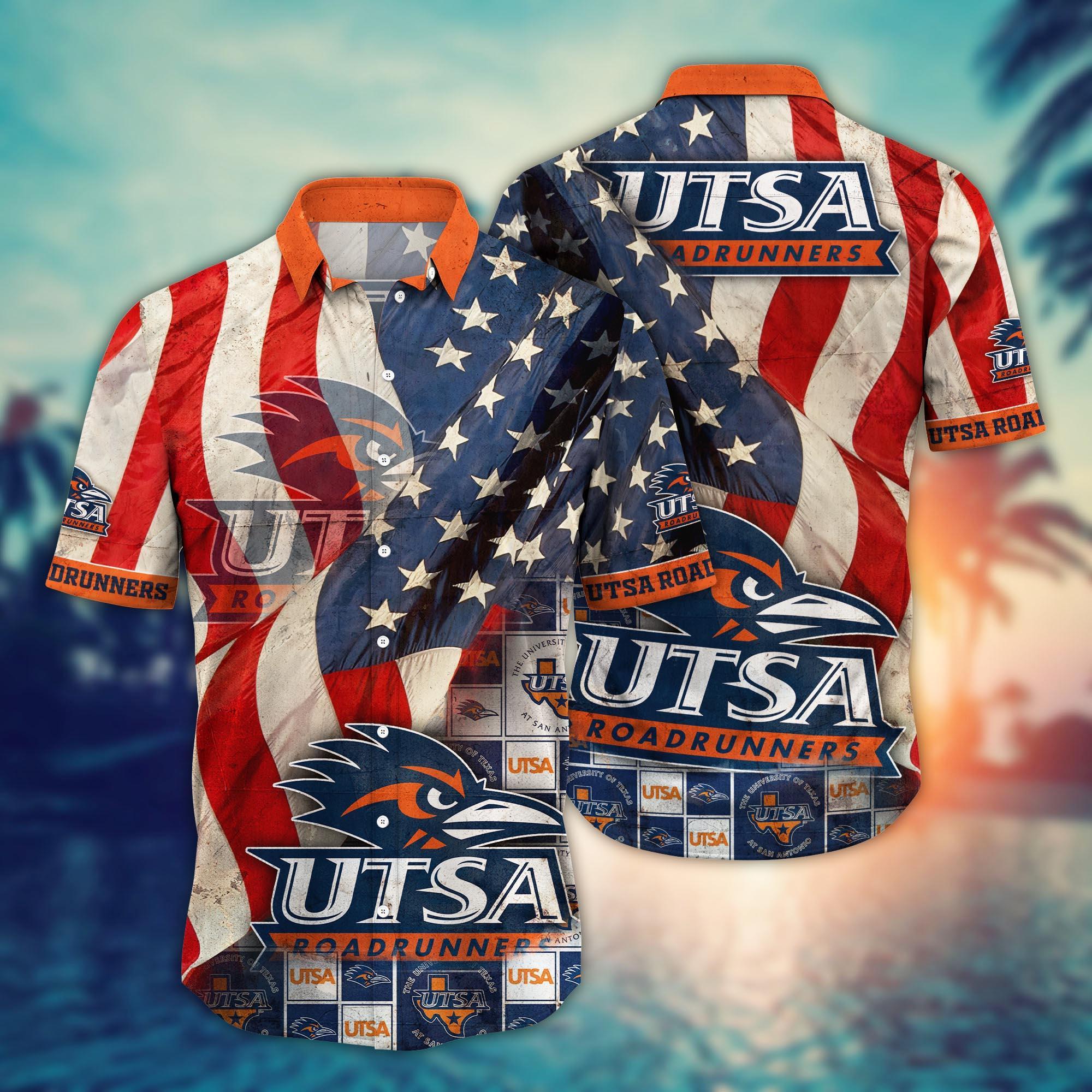 UTSA Roadrunners NCAA Flower Hawaii Shirt For Fans Ver 6