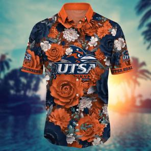 UTSA Roadrunners NCAA Flower Hawaii Shirt For Fans Ver 7