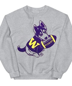 UW Husky Pup Shirt - Adorable Husky Dog Design