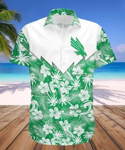 Unique North Texas Mean Green Hawaiian Shirt - Ideal for Fans