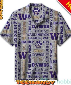 University Of Washington Huskies Hawaiian Shirt - Cheer on Your Team in Style