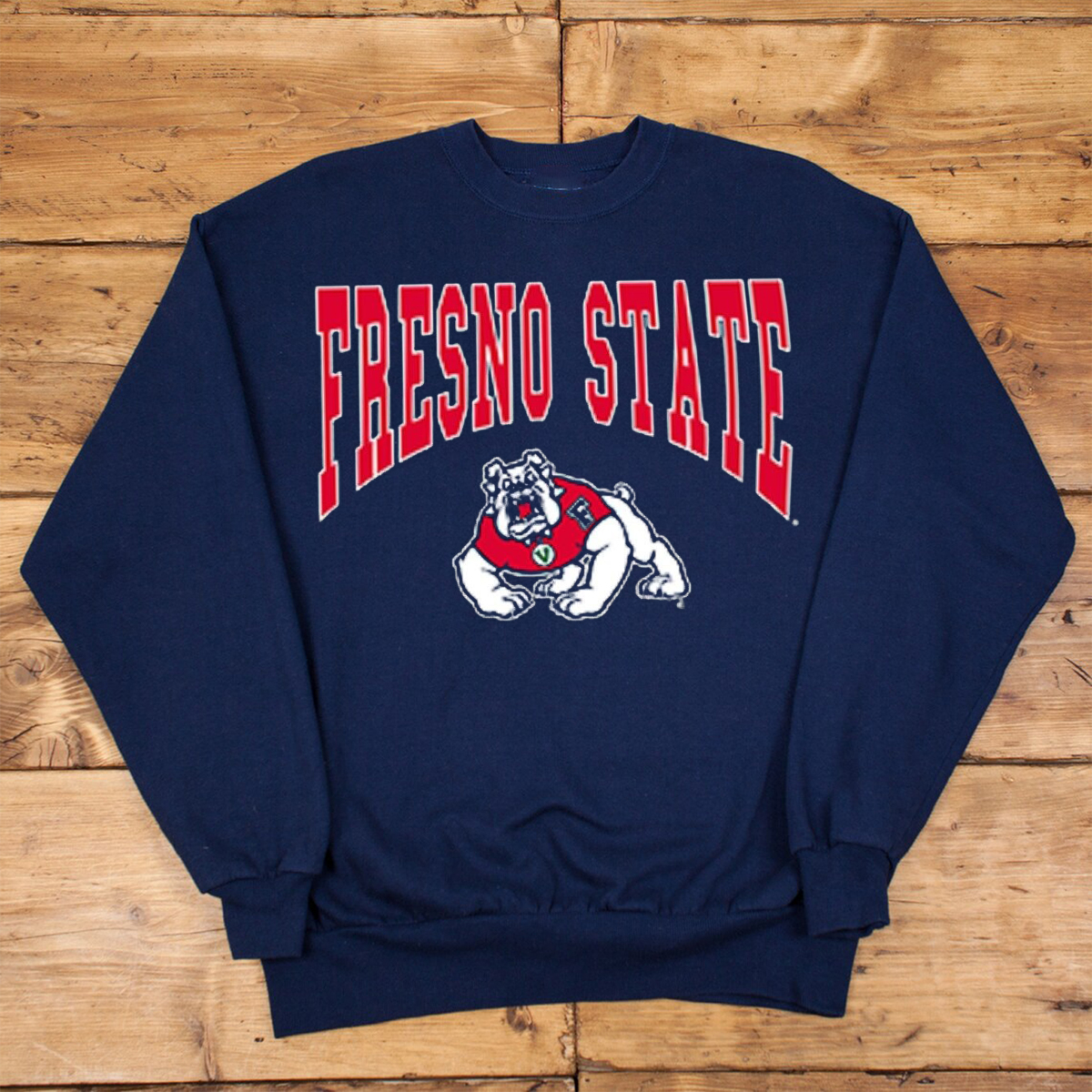 University of Fresno State Bulldogs NCAA College Logo T-Shirt - Show Your School Pride