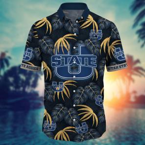 Utah State Aggies NCAA Flower Hawaii Shirt For Fans Ver 20