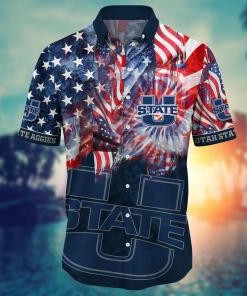 Utah State Aggies NCAA Flower Hawaii Shirt For Fans Ver 29
