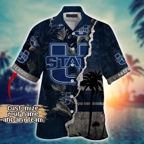 Utah State Aggies NCAA Flower Hawaii Shirt For Fans Ver 33