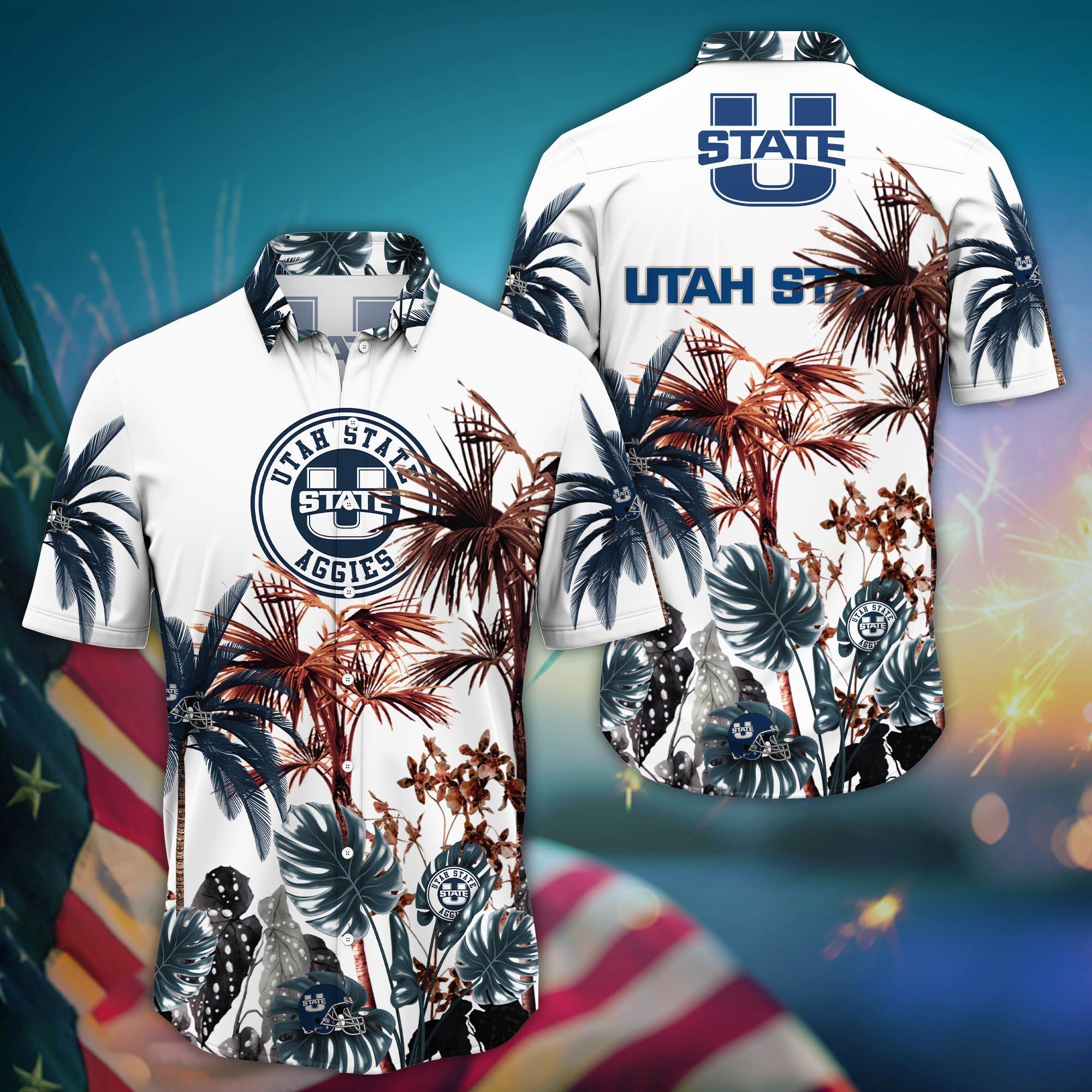 Utah State Aggies NCAA Hawaii Shirt For Fans Ver 2