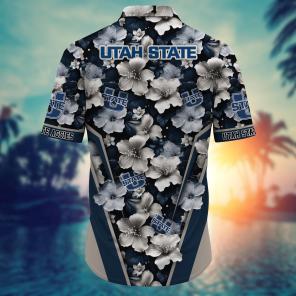 Utah State Aggies NCAA Hawaiian Shirt, Aloha Shirt Ver 2
