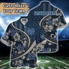 Utah State Aggies NCAA US Flag Flower Hawaii Shirt For Fans