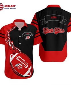 Utah Utes Genuine NCAA Hawaiian Shirt