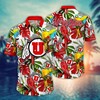 Utah Utes NCAA Flower Hawaii Shirt For Fans Ver 1