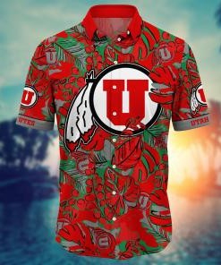 Utah Utes NCAA Flower Hawaii Shirt For Fans Ver 13