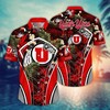 Utah Utes NCAA Flower Hawaii Shirt For Fans Ver 15