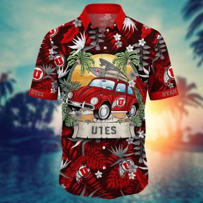 Utah Utes NCAA Flower Hawaii Shirt For Fans Ver 2
