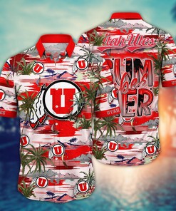 Utah Utes NCAA Flower Hawaii Shirt For Fans Ver 20