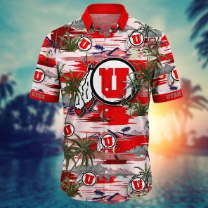 Utah Utes NCAA Flower Hawaii Shirt For Fans Ver 20