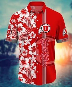 Utah Utes NCAA Flower Hawaii Shirt For Fans Ver 22