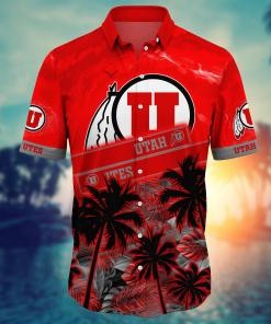 Utah Utes NCAA Flower Hawaii Shirt For Fans Ver 23