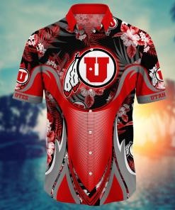 Utah Utes NCAA Flower Hawaii Shirt For Fans Ver 24