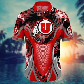Utah Utes NCAA Flower Hawaii Shirt For Fans Ver 24