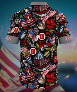 Utah Utes NCAA Flower Hawaii Shirt For Fans Ver 26