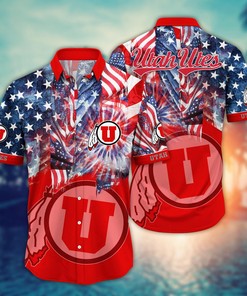 Utah Utes NCAA Flower Hawaii Shirt For Fans Ver 31
