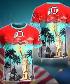 Utah Utes NCAA Flower Hawaii Shirt For Fans Ver 37