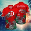 Utah Utes NCAA Flower Hawaii Shirt For Fans Ver 6