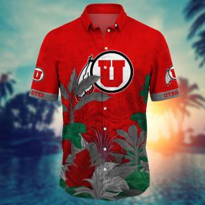 Utah Utes NCAA Flower Hawaii Shirt For Fans Ver 6