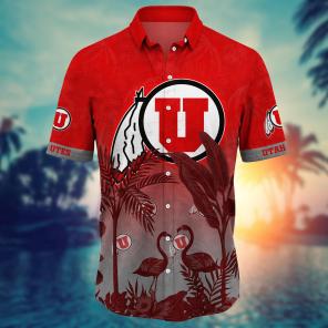Utah Utes NCAA Flower Hawaii Shirt For Fans Ver 9