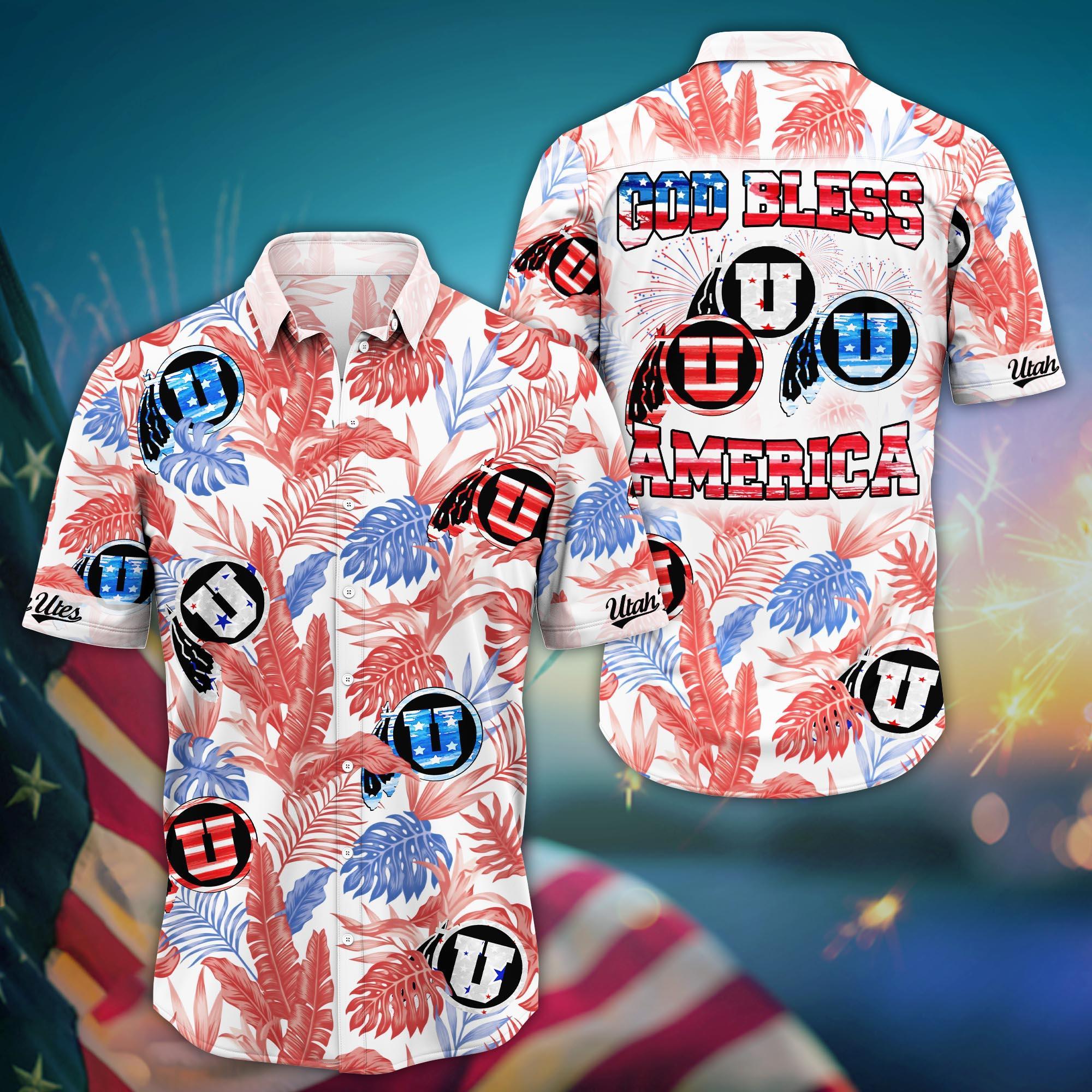 Utah Utes NCAA Hawaii Shirt For Fans Ver 3