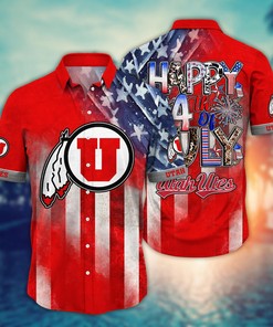 Utah Utes NCAA Hawaii Shirt Ver 2